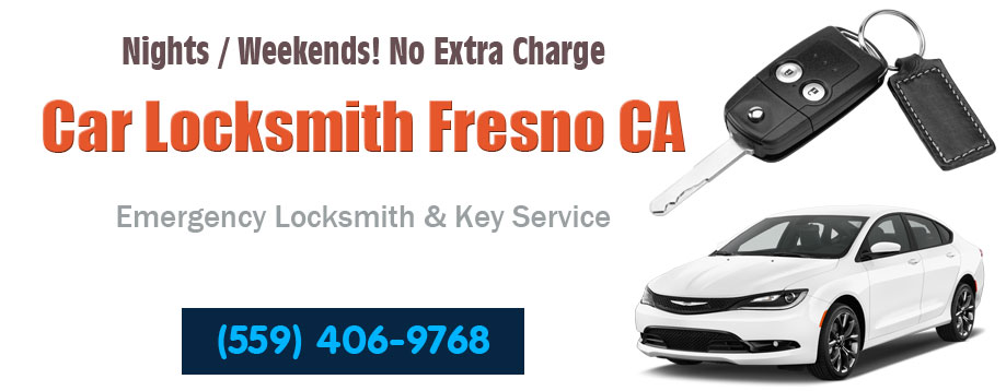 Car Locksmith Fresno CA banner